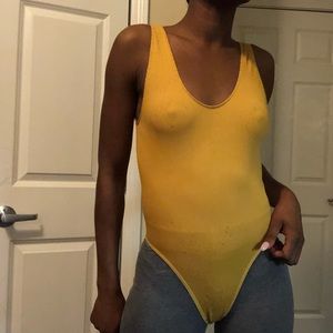 Mustard Bodysuit